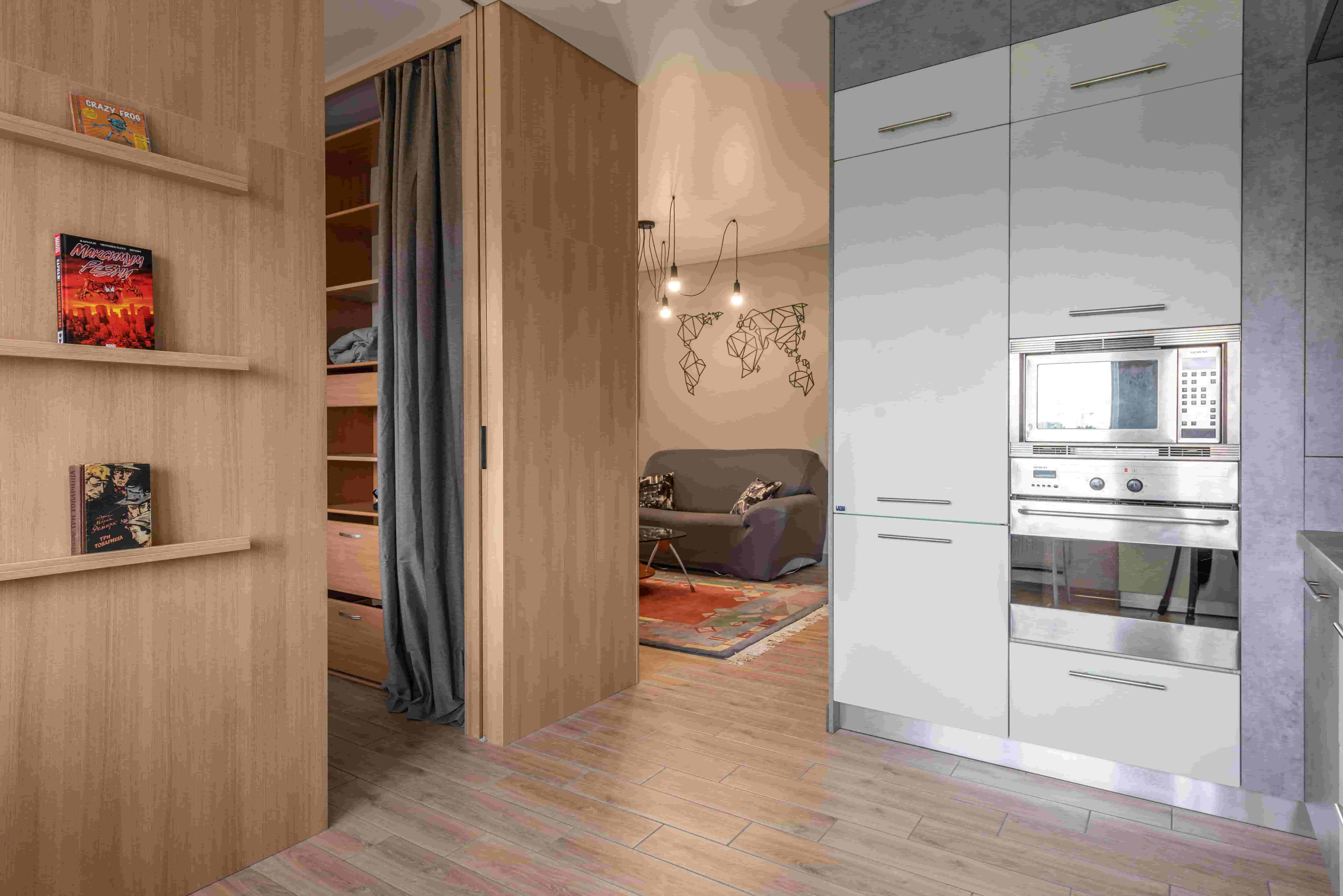 Apartamento pequeño con máxima funcionalidad